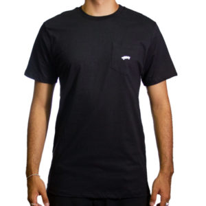 Camiseta Vans Everyday Pocket Tee Slimfit Preta - Image 1