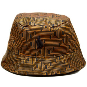 Bucket Simple Duplaface Lines Retro Preto/Amarelo - Image 2