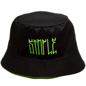 Bucket Simple Duplaface Retro Pixo Preto/Verde - Image 1